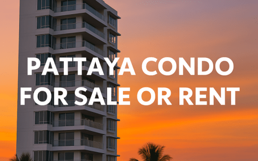 condo pattaya condo for sale or rent