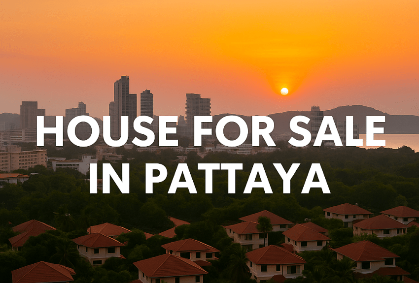 house for sale rent pattaya tropical villa view
