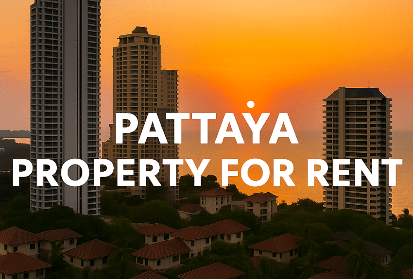 pattaya property for rent modern condos houses seaview