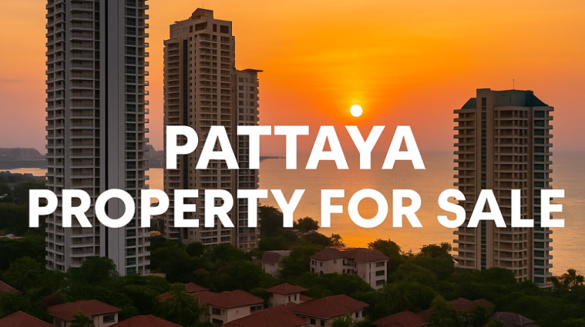 pattaya property for sale sunset view condos houses