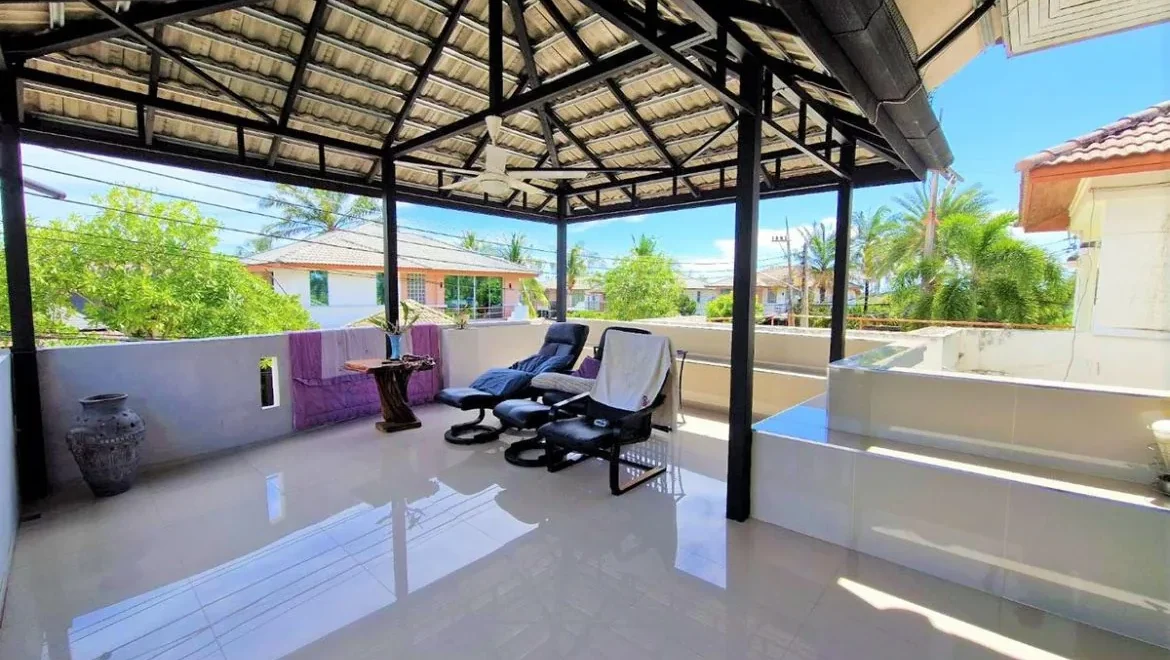 hs0637 villa single house rent in chateau dale residence siam country 22