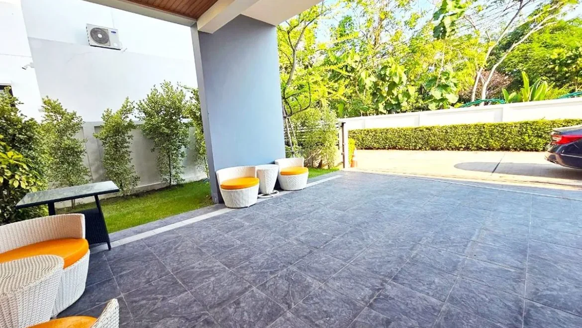 hs0989 4 bedrooms villa single house bang lamung pattaya property for 28