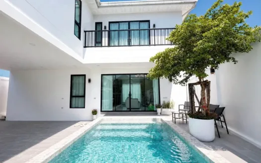 3 Bedroom Pool Villa for Sale in Jomtien – Soi Bun Kanchana 2