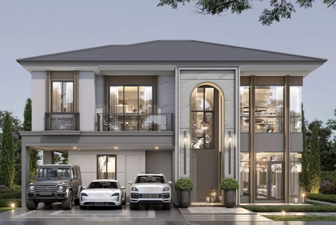Four bedroom Liora house at The Palm Pattaya in Nong Prue