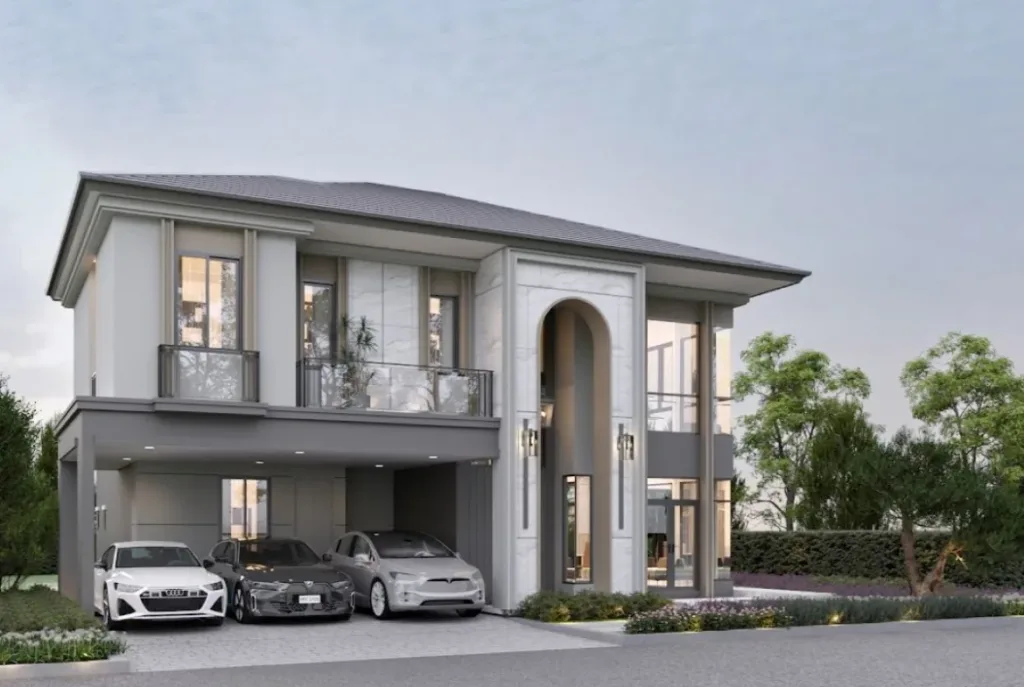 hs1425 4bedroom 2storey single house in the palm liora in nong prue pa 02