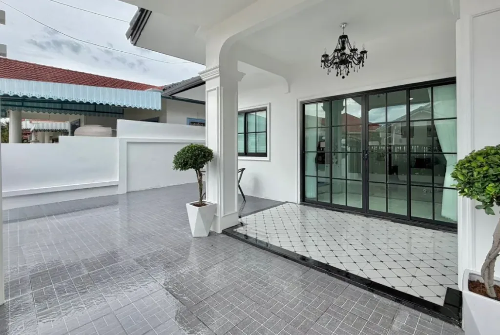 hs1459 3bedrooms single house in ek mongkon 21 village in khao talo pa 02