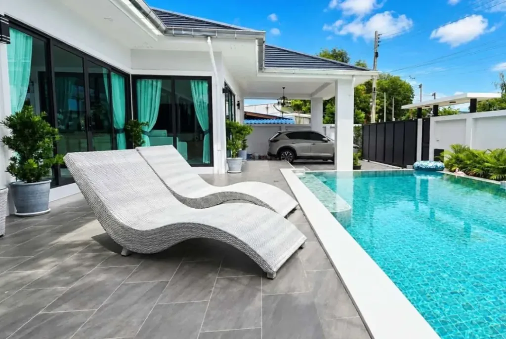 hs1487 3bedroom pool villa house in huay yai property for sale 01