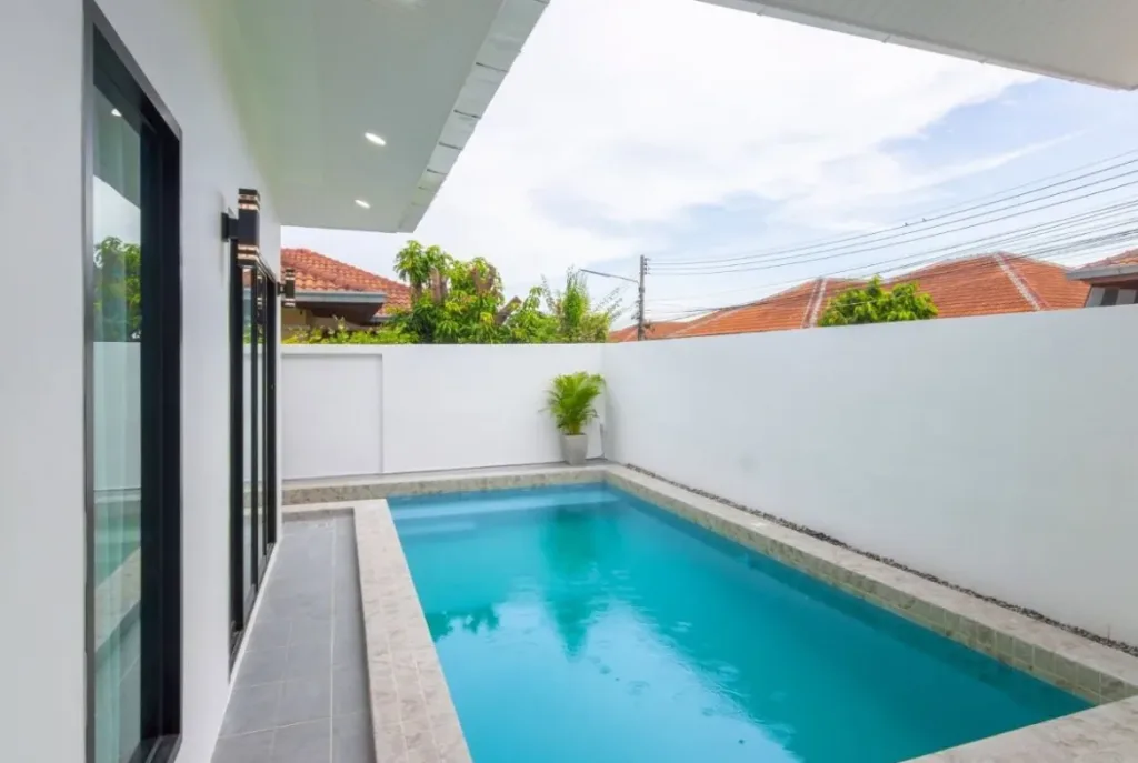 hs1494 3bedroom pool villa house in village ek mongkol 41 in khao talo 02