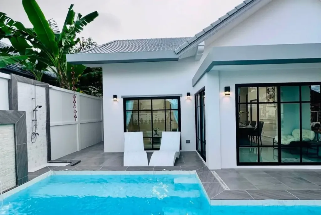 hs1496 3bedroom pool villa house in areya villa in soi saim country cl 01