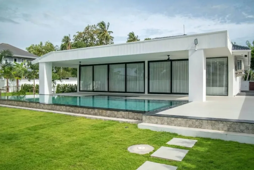 hs1502 5bedroom luxury pool villa house in huay yai property for sale 01