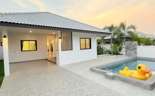 3 Bedroom Pool Villa for Sale in Thung Klom Talman &ndash; Nibbana Shade Village