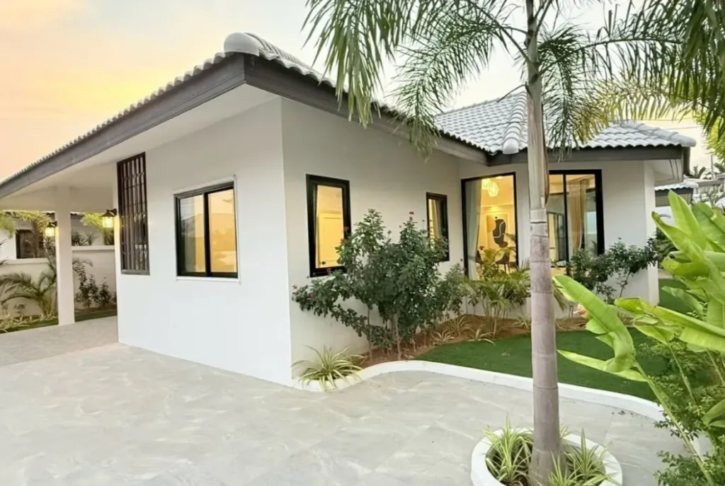 hs1514 3bedroom pool villa house in nibbana shade village in thung klo 03